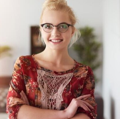 Polska bizneswoman w biurze